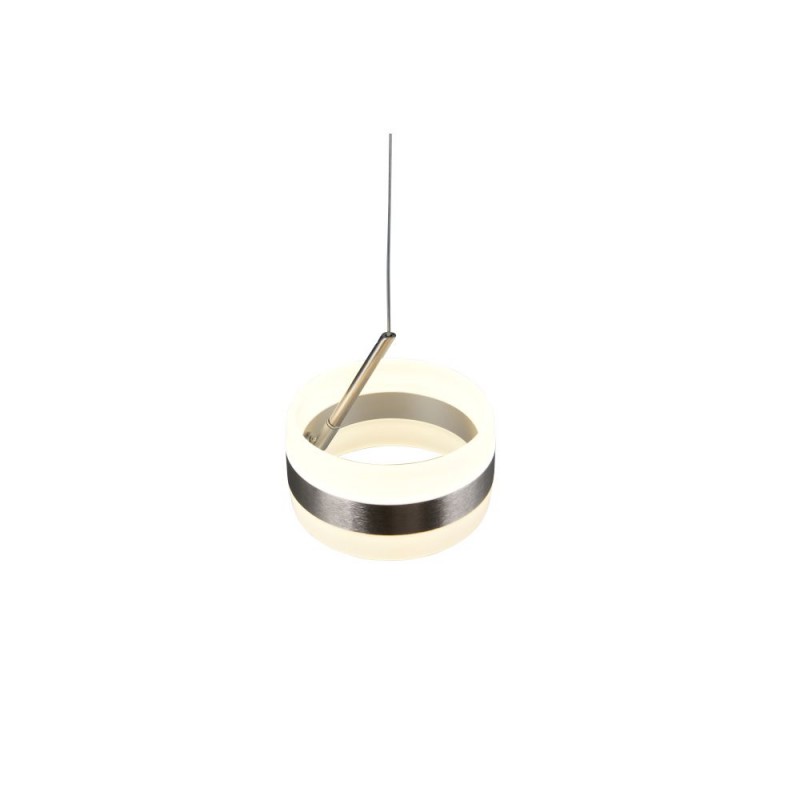 Trio-331410107 - Dios - Matt Nickel CCT Pendant with White Diffuser