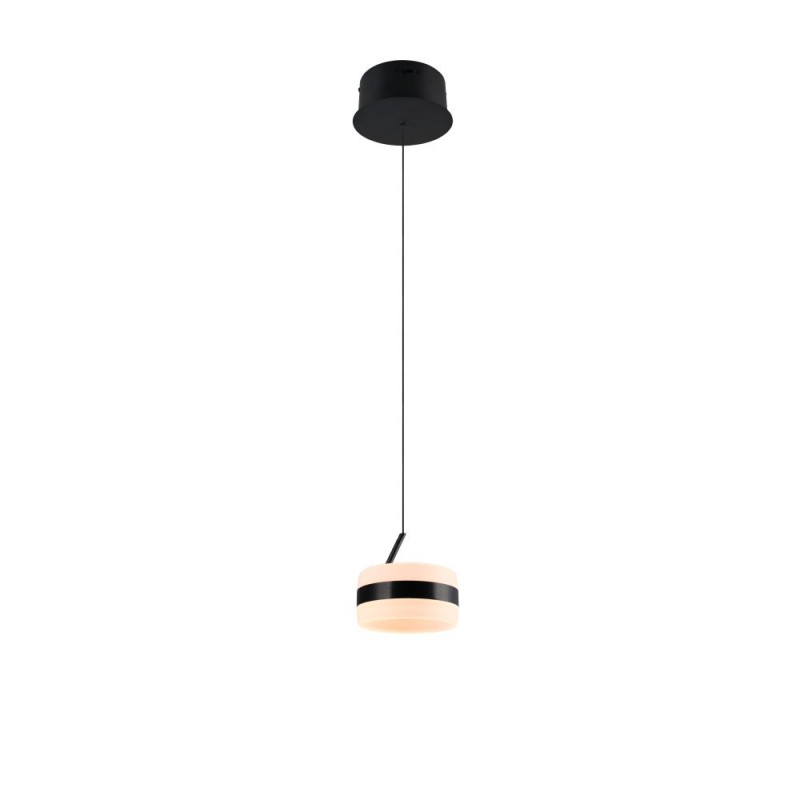 Trio-331410132 - Dios - Matt Black CCT Pendant with White Diffuser