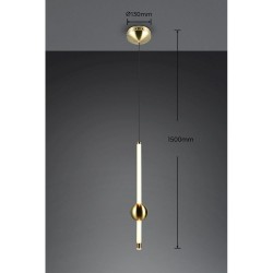 Melita - Matt Brass CCT Pendant
