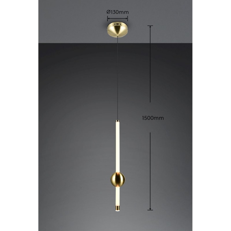 Trio-331510108 - Melita - Matt Brass CCT Pendant