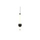 Trio-331510132 - Melita - Matt Black CCT Pendant