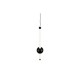 Trio-331510132 - Melita - Matt Black CCT Pendant