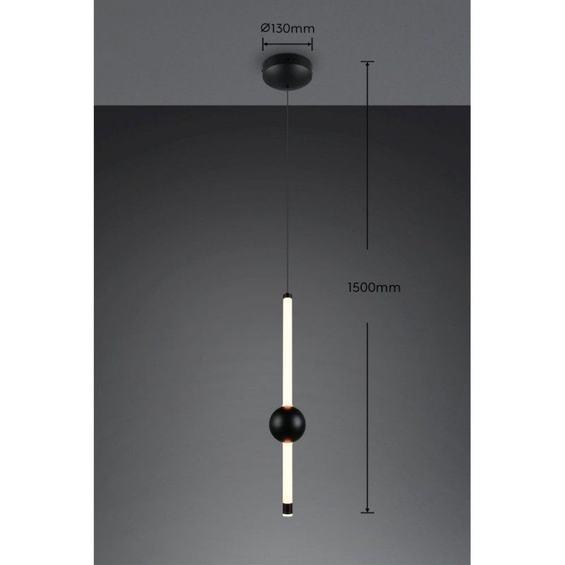 Trio-331510132 - Melita - Matt Black CCT Pendant