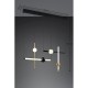 Trio-331510680 - Melita - Matt Brass & Black CCT over Island Fitting