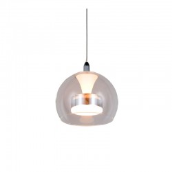 Flynt - Chrome CCT Pendant with Clear Glass Flynt - Chrome CCT Pendant with Clear Glass