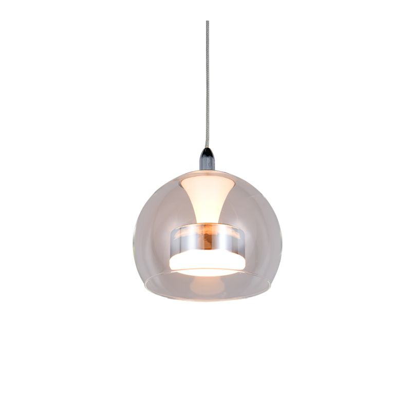 - Flynt - Chrome CCT Pendant with Clear Glass Trio-331610106 - Flynt - Chrome CCT Pendant with Clear Glass