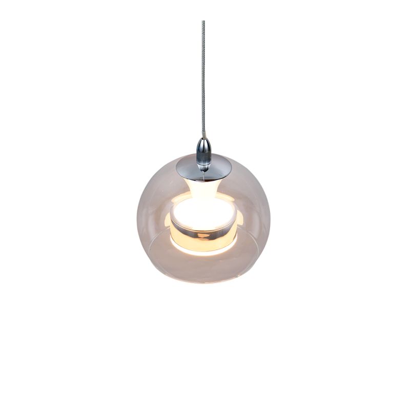 - Flynt - Chrome CCT Pendant with Clear Glass Trio-331610106 - Flynt - Chrome CCT Pendant with Clear Glass