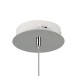- Flynt - Chrome CCT Pendant with Clear Glass Trio-331610106 - Flynt - Chrome CCT Pendant with Clear Glass