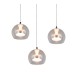 - Flynt - Chrome CCT 3 Light Cluster Pendant with Clear Glass Trio-331630306 - Flynt - Chrome CCT 3 Light Cluster Pendant with Clear Glass