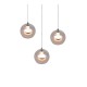 - Flynt - Chrome CCT 3 Light Cluster Pendant with Clear Glass Trio-331630306 - Flynt - Chrome CCT 3 Light Cluster Pendant with Clear Glass