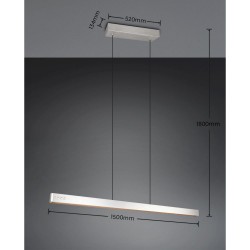 Donegal - Matt Nickel CCT Linear Profile with Remote Control