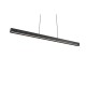 Trio-333310232 - Donegal - Matt Black CCT Linear Profile with Remote Control