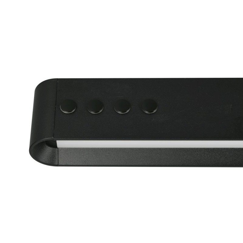 Trio-333310232 - Donegal - Matt Black CCT Linear Profile with Remote Control