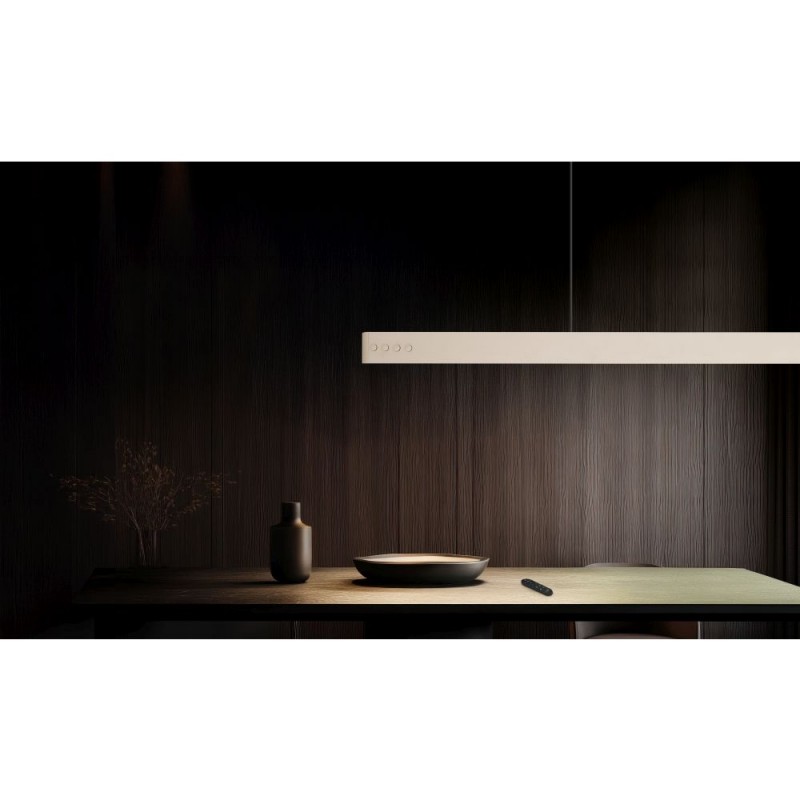 Trio-333310243 - Donegal - Warm Beige CCT Linear Profile with Remote Control