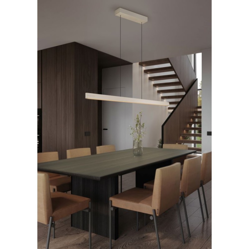 Trio-333310243 - Donegal - Warm Beige CCT Linear Profile with Remote Control