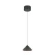 Trio-336210132 - Laguna - Matt Black CCT Pendant ∅ 18 cm