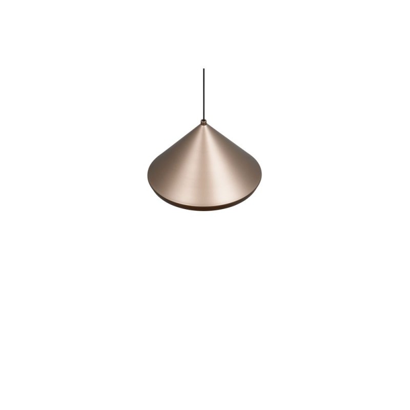 Trio-336210165 - Laguna - Warm Grey CCT Pendant with Coffee Shade ∅ 18 cm