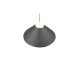 Trio-336219132 - Laguna - Matt Black CCT Pendant ∅ 30 cm