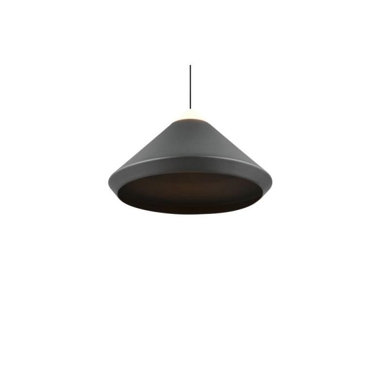 Trio-336219132 - Laguna - Matt Black CCT Pendant ∅ 30 cm