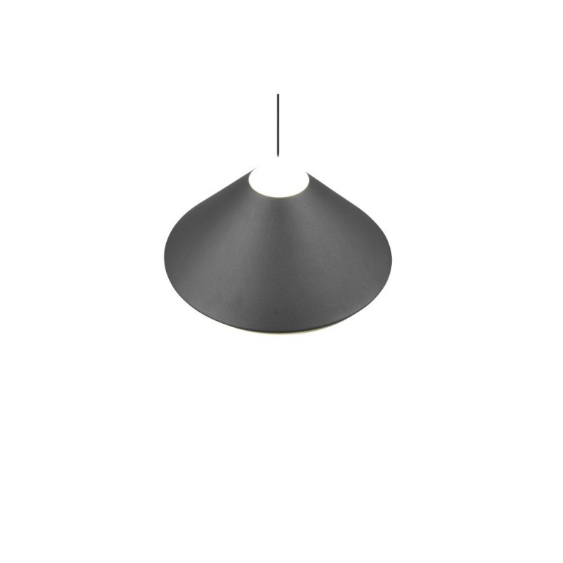 Trio-336219132 - Laguna - Matt Black CCT Pendant ∅ 30 cm