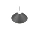 Trio-336219132 - Laguna - Matt Black CCT Pendant ∅ 30 cm