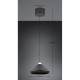 Trio-336219132 - Laguna - Matt Black CCT Pendant ∅ 30 cm