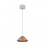 Laguna - Warm Grey CCT Pendant with Coffee Shade ∅ 30 cm