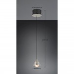 Romeo - Matt Nickel CCT Pendant