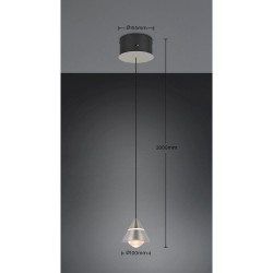 Romeo - Matt Nickel CCT Pendant