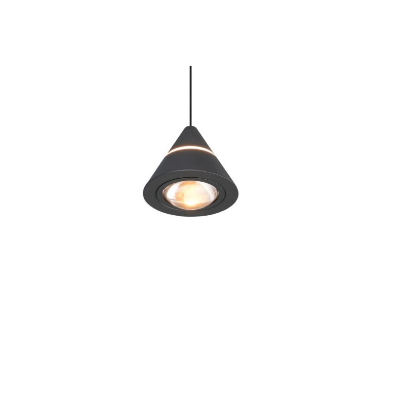 Trio-337010132 - Romeo - Matt Black CCT Pendant