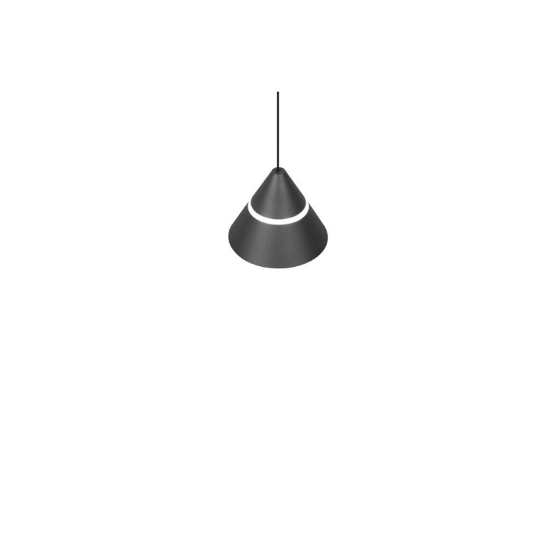 Trio-337010132 - Romeo - Matt Black CCT Pendant