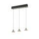 Trio-337010307 - Romeo - Matt Nickel 3 Light CCT over Island Fitting