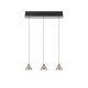 Trio-337010307 - Romeo - Matt Nickel 3 Light CCT over Island Fitting