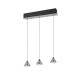 Trio-337010307 - Romeo - Matt Nickel 3 Light CCT over Island Fitting