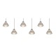 Trio-337010607 - Romeo - Matt Nickel 6 Light CCT over Island Fitting