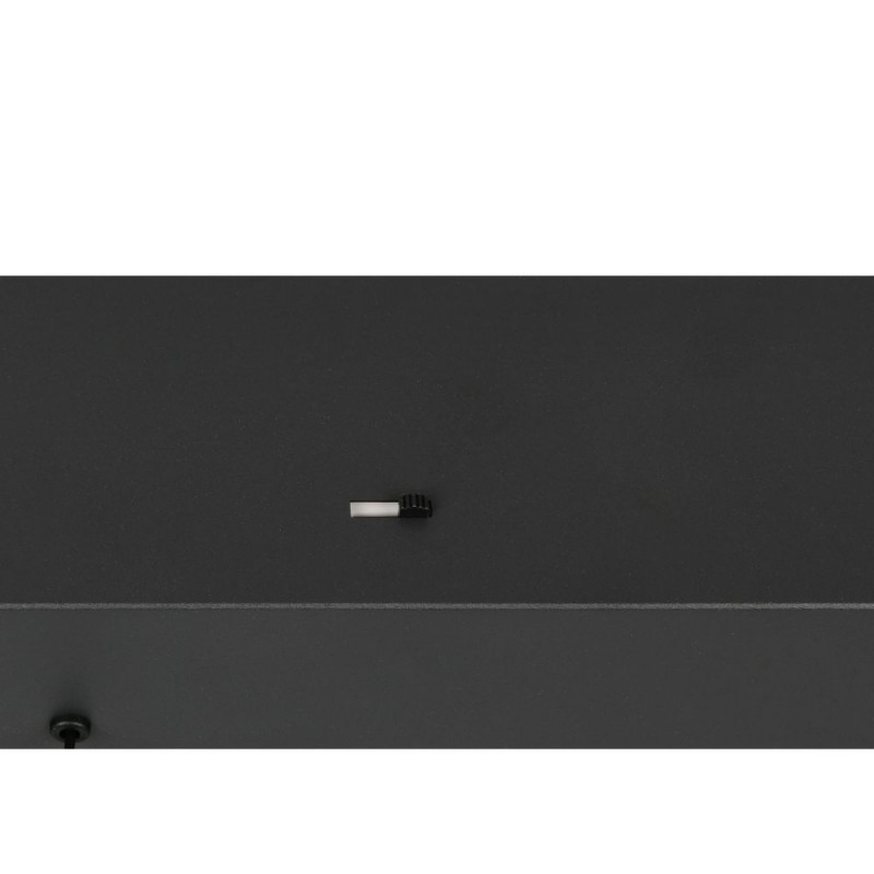 Trio-337010632 - Romeo - Matt Black 6 Light CCT over Island Fitting