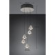 Trio-337030507 - Romeo - Matt Nickel 5 Light CCT Cluster Pendant