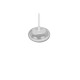 Trio-337810131 - Tarsia - White LED Pendant with Clear Glass Ø 21.5 cm