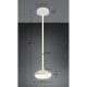 Trio-337810131 - Tarsia - White LED Pendant with Clear Glass Ø 21.5 cm