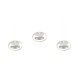Trio-337810331 - Tarsia - White 3 Light LED over Island Fitting with Clear Glass