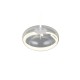 Trio-337819131 - Tarsia - White LED Pendant with Clear Glass Ø 40 cm