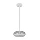 Trio-337819131 - Tarsia - White LED Pendant with Clear Glass Ø 40 cm