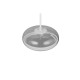 Trio-337819131 - Tarsia - White LED Pendant with Clear Glass Ø 40 cm