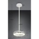 Trio-337819131 - Tarsia - White LED Pendant with Clear Glass Ø 40 cm