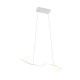 Trio-337910231 - Napoli - Matt White CCT over Island Fitting with White Glass Shade