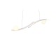 Trio-337910231 - Napoli - Matt White CCT over Island Fitting with White Glass Shade
