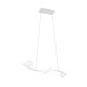 Trio-337910231 - Napoli - Matt White CCT over Island Fitting with White Glass Shade