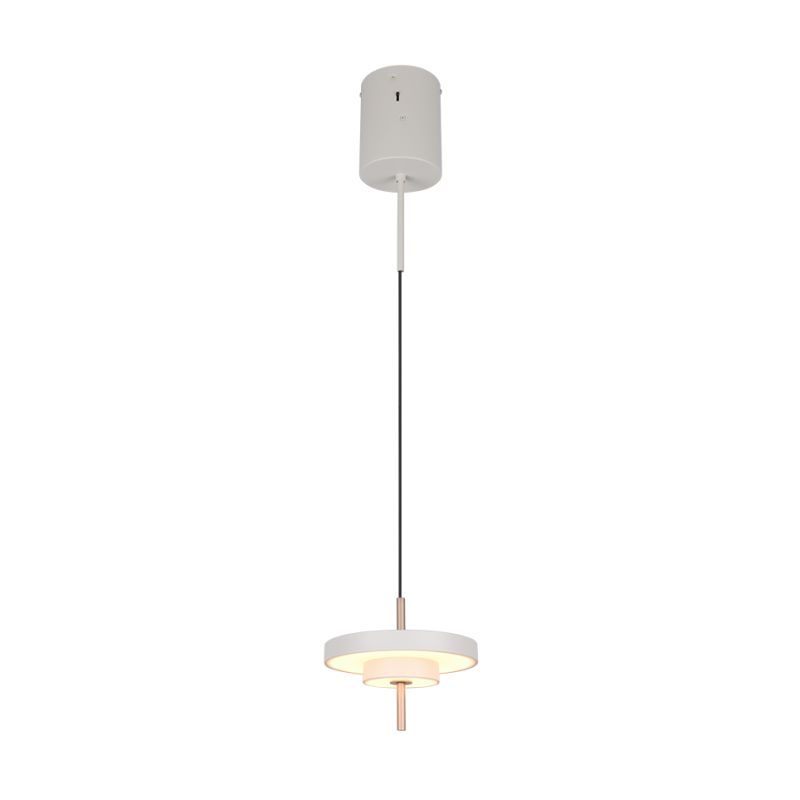 Trio-340210176 - Keaton - Warm Grey CCT Pendant Ø 20 cm