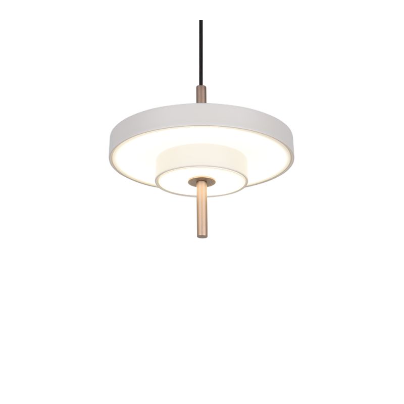 Trio-340210176 - Keaton - Warm Grey CCT Pendant Ø 20 cm