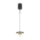 Trio-340210180 - Keaton - Black & Gold CCT Pendant Ø 20 cm